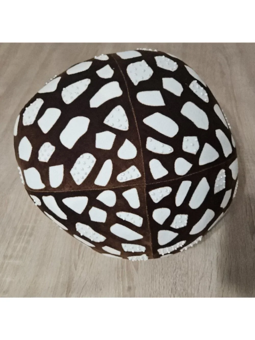 John Derian Mushroom Velvet Pillow 14